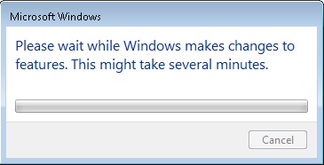 Enable Telnet on windows 7, Windows Vista
